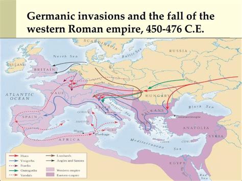  ゲルマン人によるローマ帝国への侵入: ローマの衰退を象徴する出来事